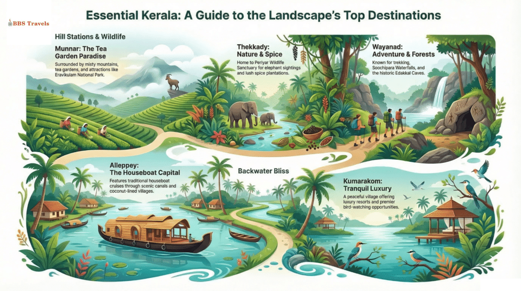 Kerala Top Destinations